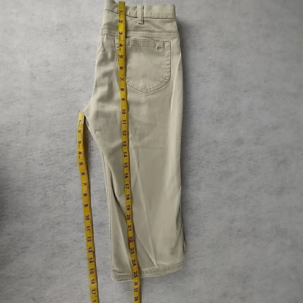 Gap Kids Stretch Cotton Tan, Beige, Khaki, Capri Pants Size 10+